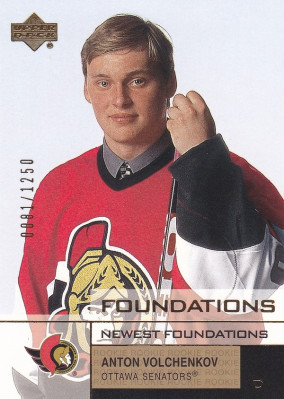 Hockey card Anton Volchenkov