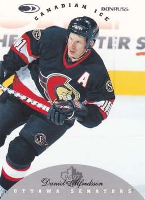 Hockey card Daniel Alfredsson