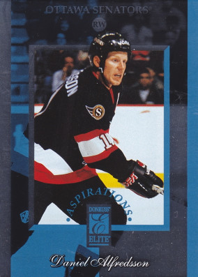 Hockey card Daniel Alfredsson