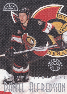 Hockey card Daniel Alfredsson