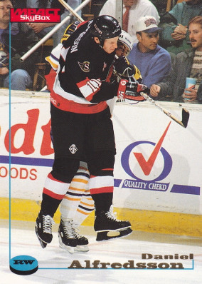 Hockey card Daniel Alfreedsson