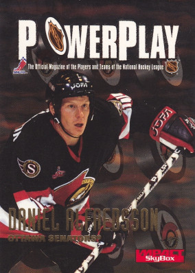 Hockey card Daniel Alfredsson