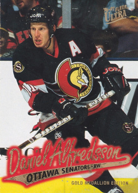 Hockey card Daniel Alfredsson