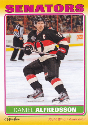 Hockey card Daniel Alfredsson