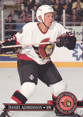 Hockey card Daniel Alfredsson