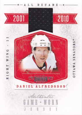 Hockey card Daniel Alfredsson