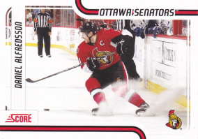 Hockey card Daniel Alfredsson