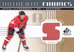 Hockey card Daniel Alfredsson