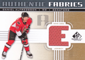 Hockey card Daniel Alfredsson