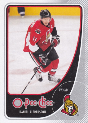Hockey card Daniel Alfredsson
