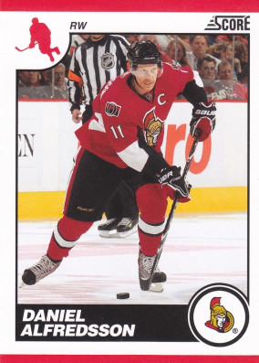 Hockey card Daniel Alfredsson