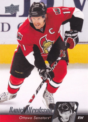 Hockey card Daniel Alfredsson