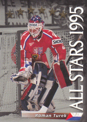Hockey card Roman Turek