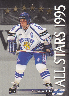 Hockey card Timo Jutila