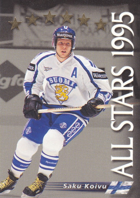 Hockey card Saku Koivu