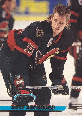 Hockey card Dave Archibald