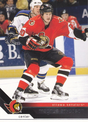 Hockey card Magnus Arvedson