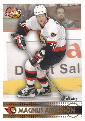 Hockey card Magnus Arvedson