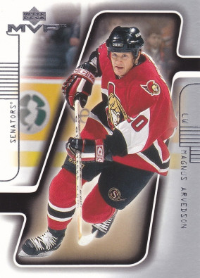 Hockey card Magnus Arvedson