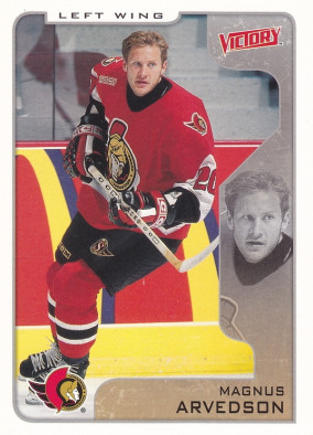 Hockey card Magnus Arvedson