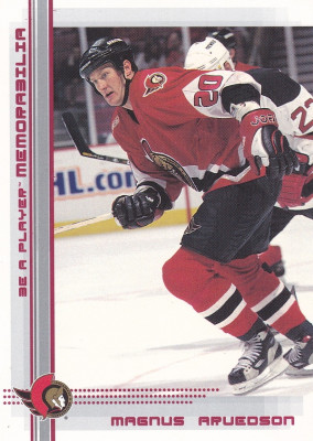 Hockey card Magnus Arvedson