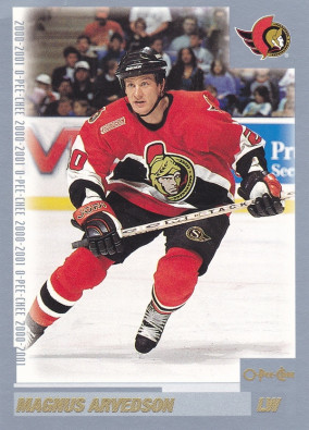 Hockey card Magnus Arvedson