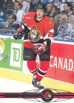 Hockey card Magnus Arvedson