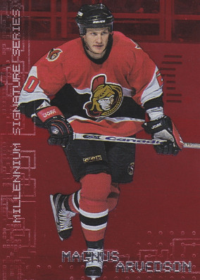 Hockey card Magnus Arvedson