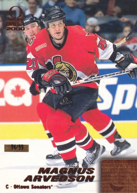 Hockey card Magnus Arvedson