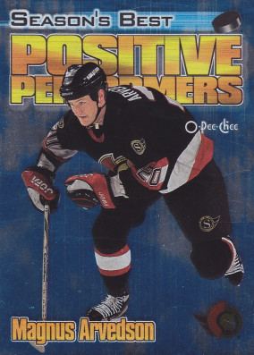 Hockey card Magnus Arvedson