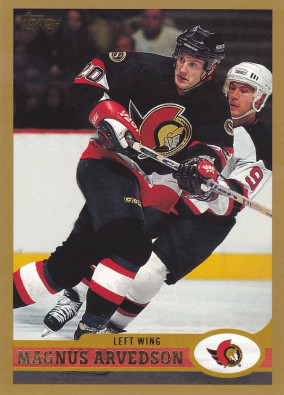 Hockey card Magnus Arvedson