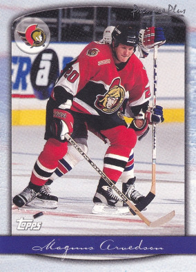Hockey card Magnus Arvedson
