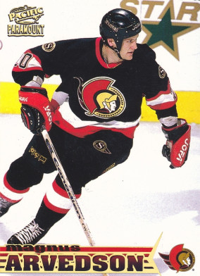 Hockey card Magnus Arvedson