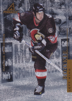 Hockey card Magnus Arvedson