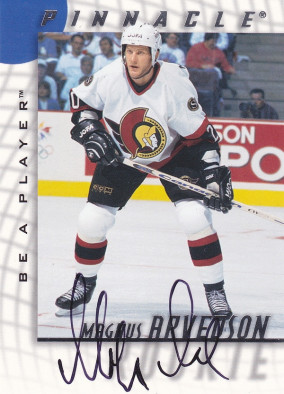 Hockey card Magnus Arvedson