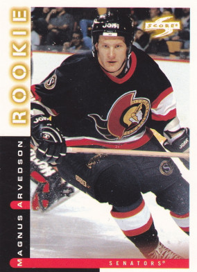 Hockey card Magnus Arvedson