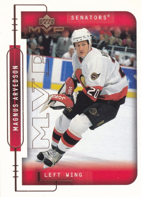 Hockey card Magnus Arvedson