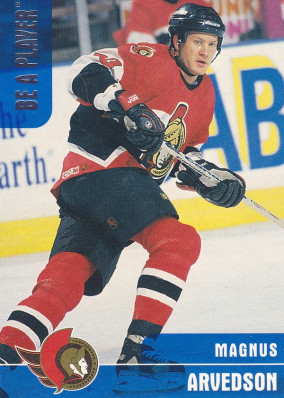 Hockey card Magnus Arvedson