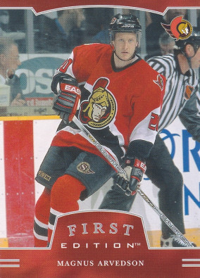 Hockey card Magnus Arvedson