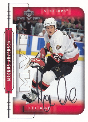 Hockey card Magnus Arvedson