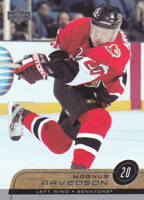 Hockey card Magnus Arvedson