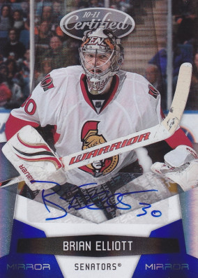 Hockey card Brian Elliott