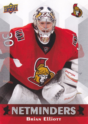 Hockey card Brian Elliott