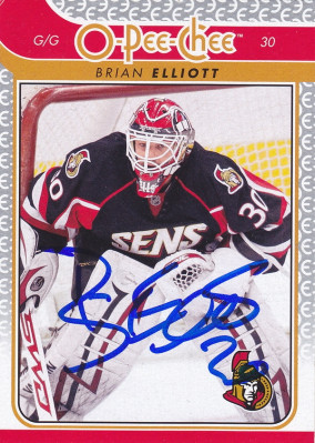 Hockey card Brian Elliott