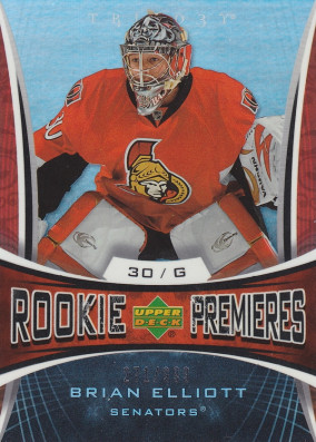 Hockey card Brian Elliott