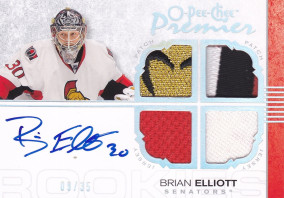 Hockey card Brian Elliott