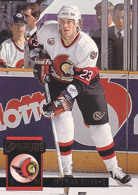 Hockey card Brian Glynn