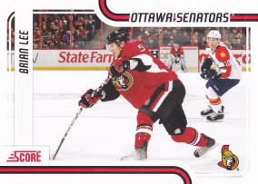 Hockey card Brian Lee