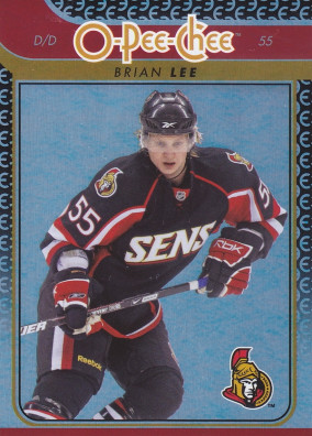 Hockey card Brian Lee