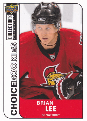 Hockey card Brian Lee